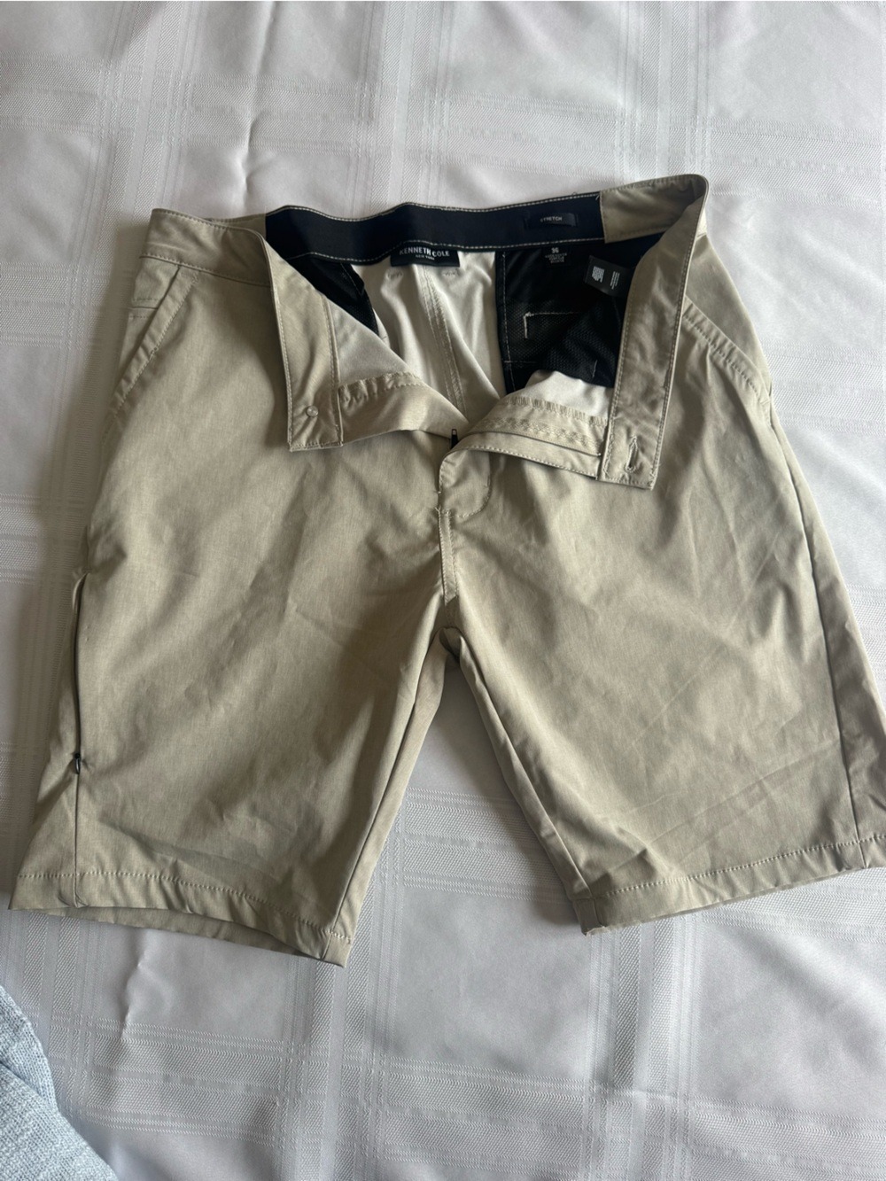 Kenneth Cole Men's Tan Chino Pants